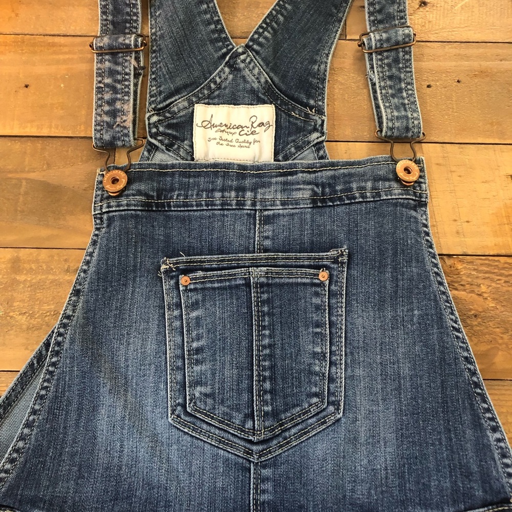 American Rag denim Overalls sz 5.